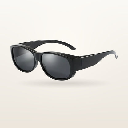 SunFit Ladies fit-over sunglasses, Classic Slim, studio shot on an off-white background