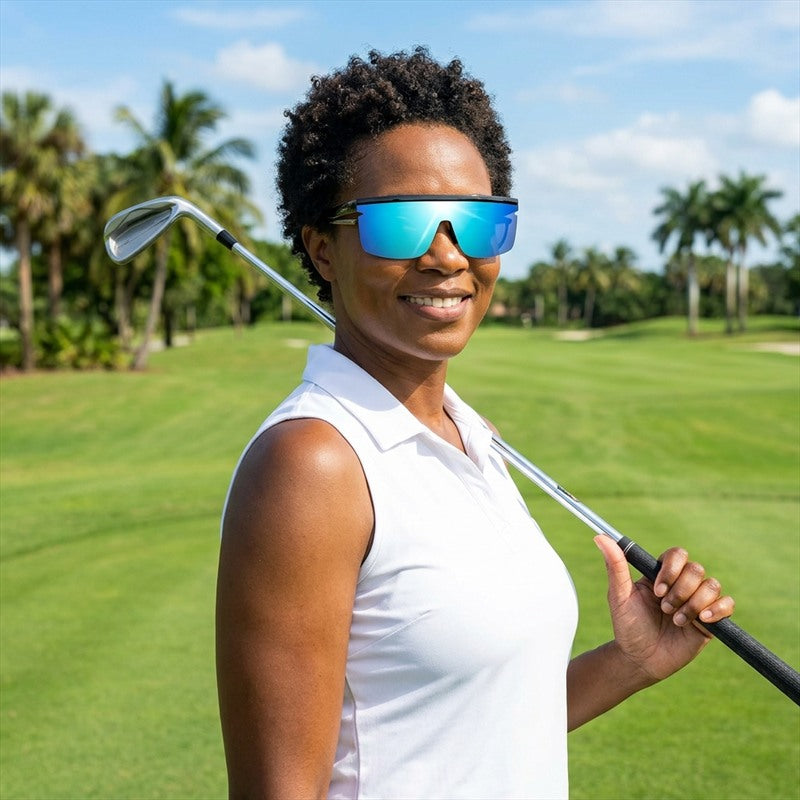 Golfer wearing SunFit Sport on the course